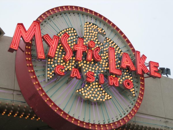 Mystic Lake Casino, a popular reservation casino in Minnesota, is operated by the Shakopee Mdewakanton Sioux Community.