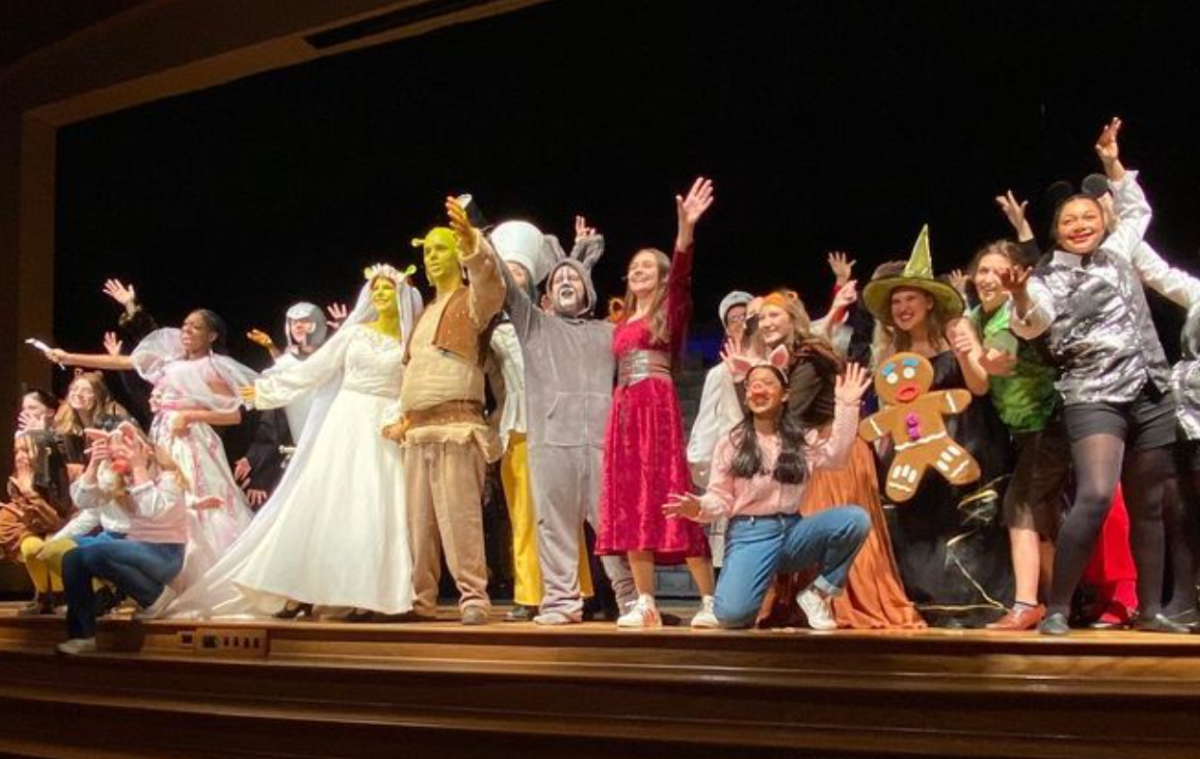 Mounds View Theaters production of Shrek the Musical in 2022. 