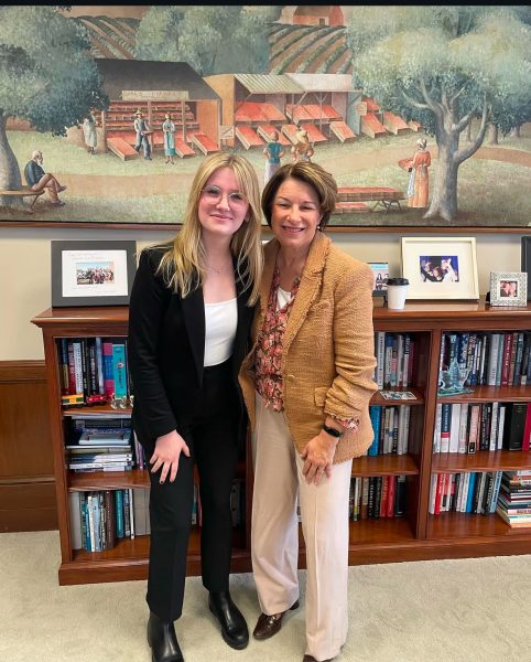 Mounds View alum Maya Betti at her internship